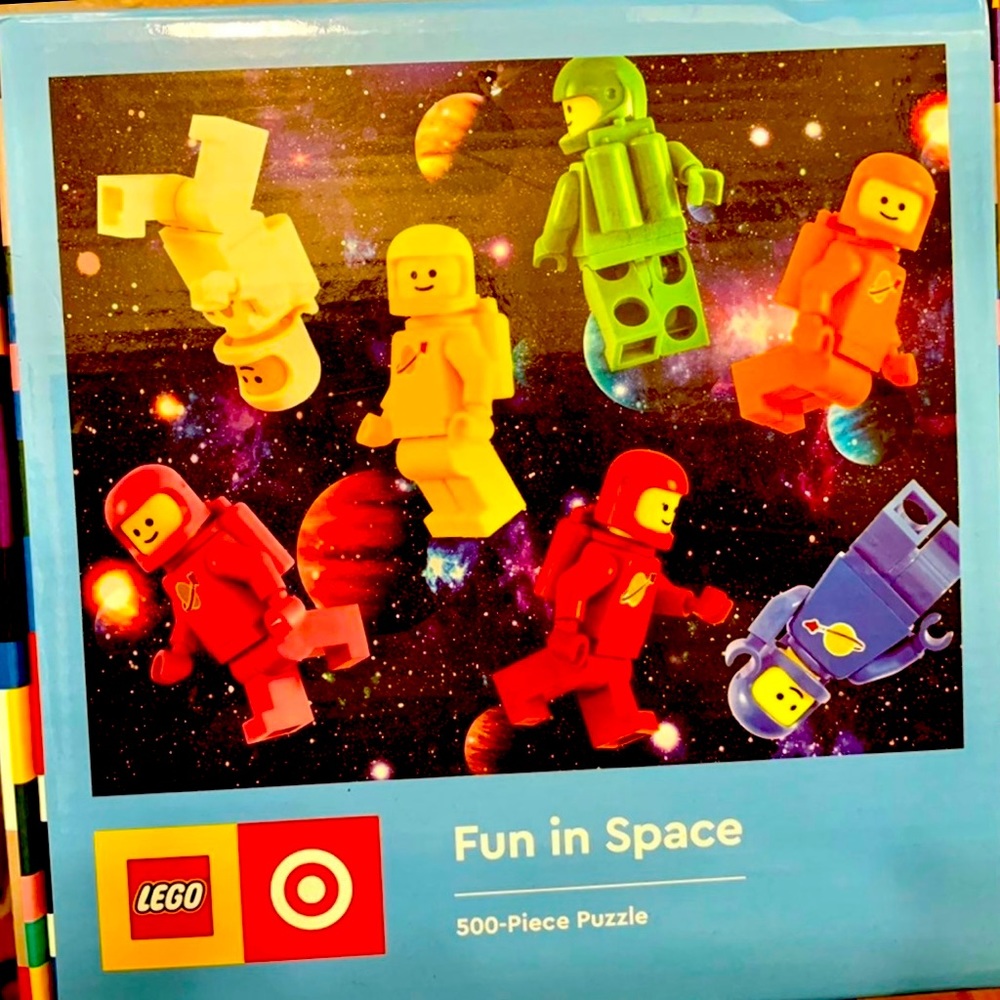 NEW LEGO Collection x Target Fun In Space Astronaut 500 Piece Puzzle